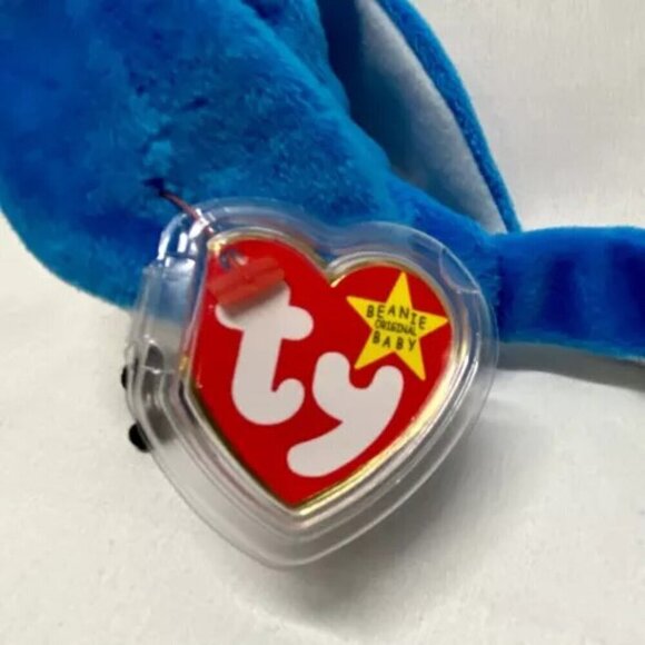 Ty Beanie Babies Rocket The Bluejay Bird Retired Plush Rare 1997/98 Tag Errors - Picture 4 of 14